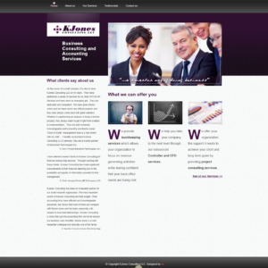 KJones Consulting LLC Website